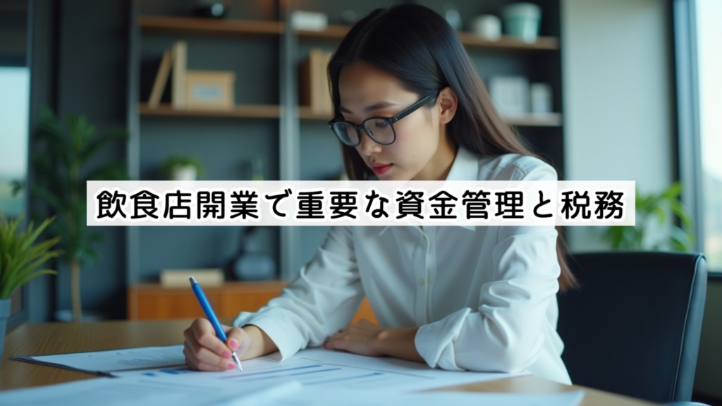 【税理士監修】飲食店開業で重要な資金管理と税務